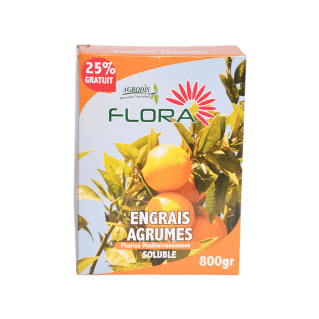Engrais Agrumes FLORA 800GR