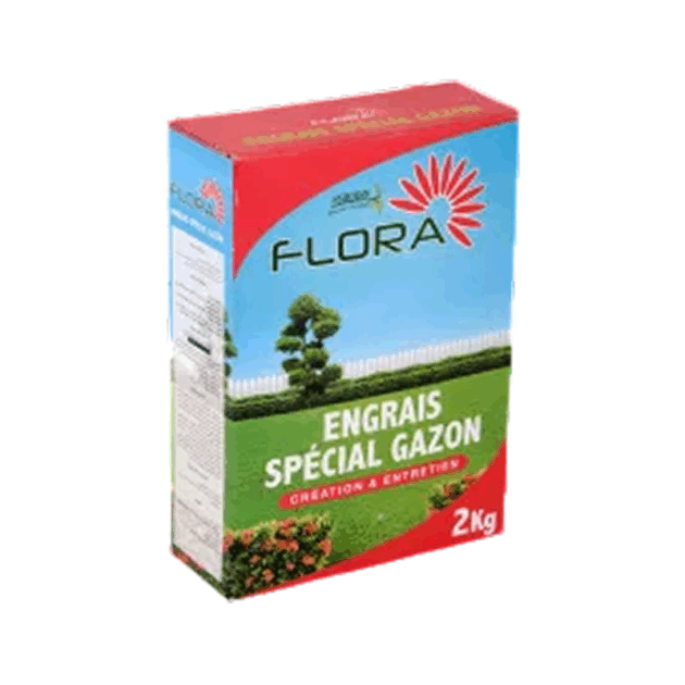 Engrais Gazon  FLORA 2KG